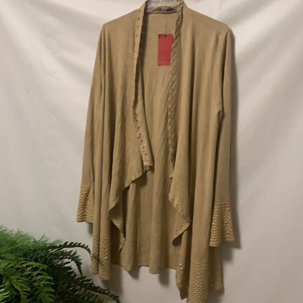 NWT SAINT GIL OPEN CARDIGAN SIZE XL‎